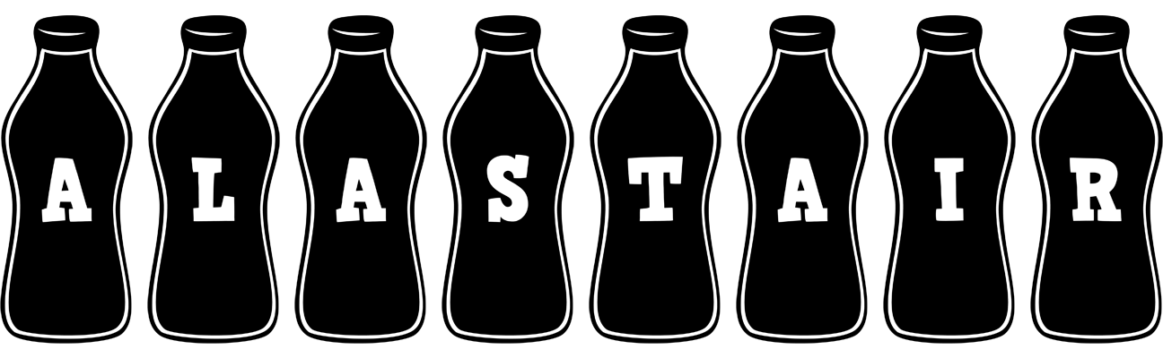 Alastair bottle logo