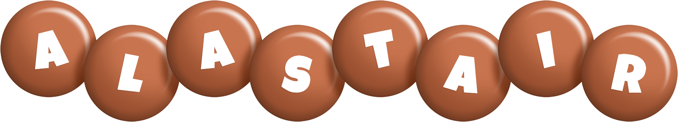 Alastair candy-brown logo