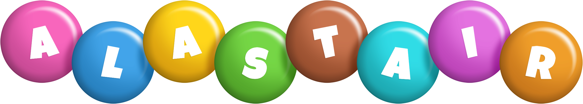 Alastair candy logo
