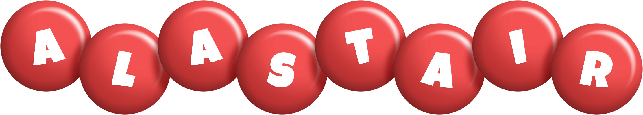 Alastair candy-red logo