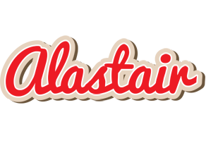 Alastair chocolate logo