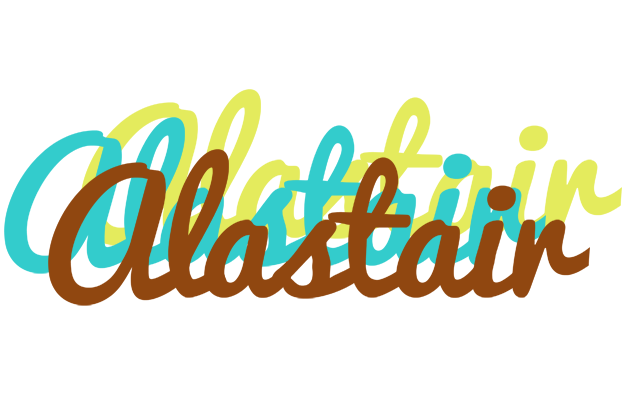 Alastair cupcake logo