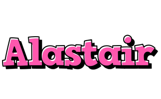 Alastair girlish logo