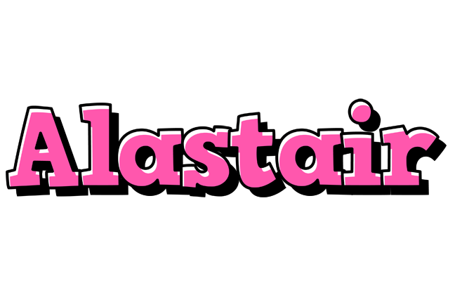 Alastair girlish logo