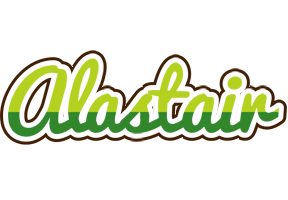 Alastair golfing logo