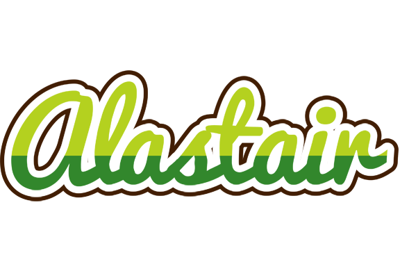 Alastair golfing logo