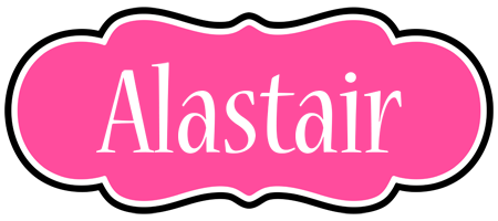 Alastair invitation logo