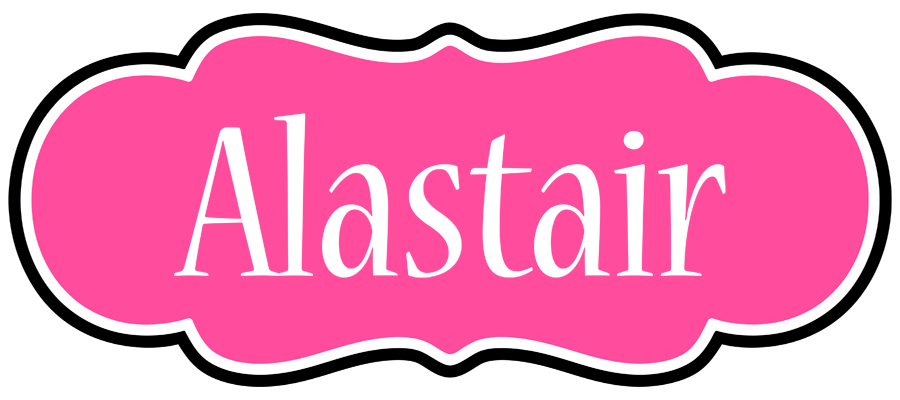 Alastair invitation logo