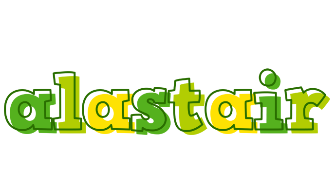 Alastair juice logo