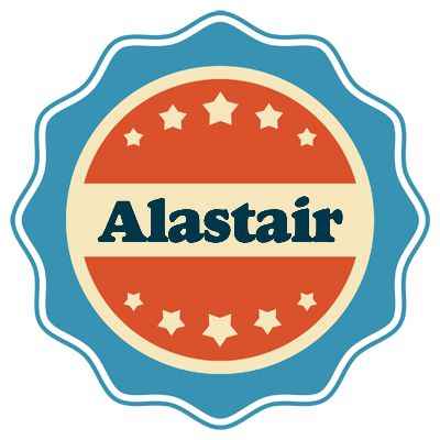Alastair labels logo