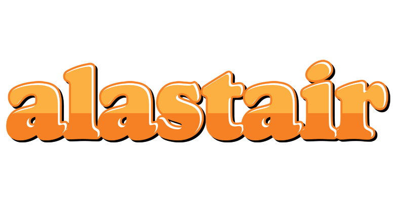 Alastair orange logo