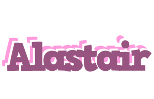 Alastair relaxing logo