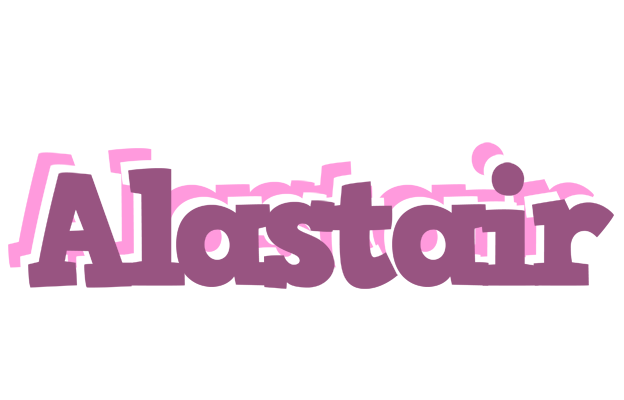 Alastair relaxing logo