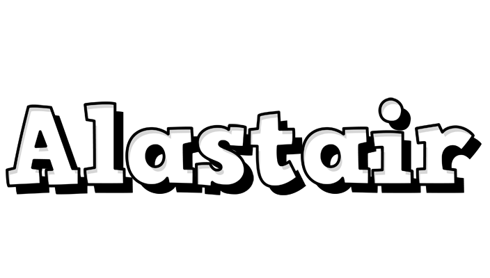 Alastair snowing logo