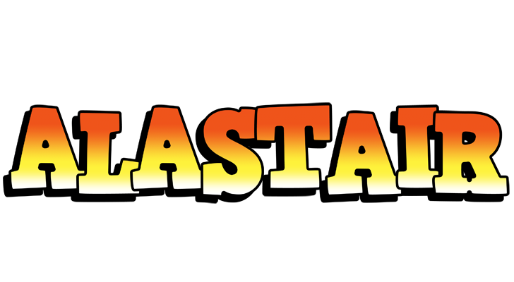 Alastair sunset logo