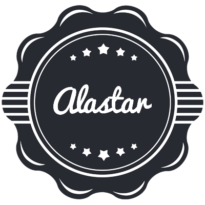 Alastar badge logo