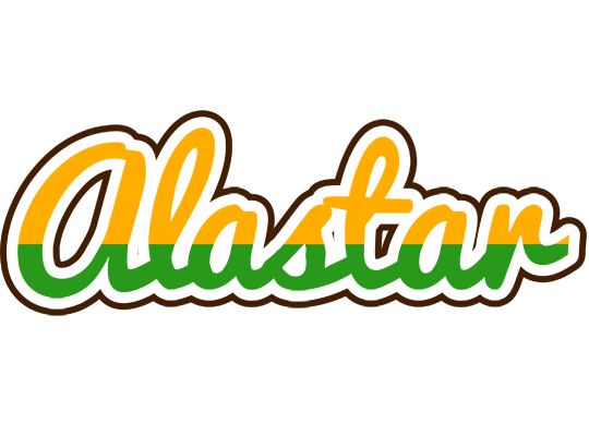 Alastar banana logo