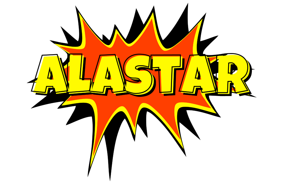 Alastar bazinga logo