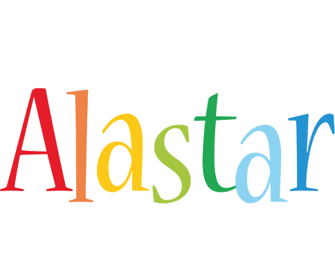 Alastar birthday logo