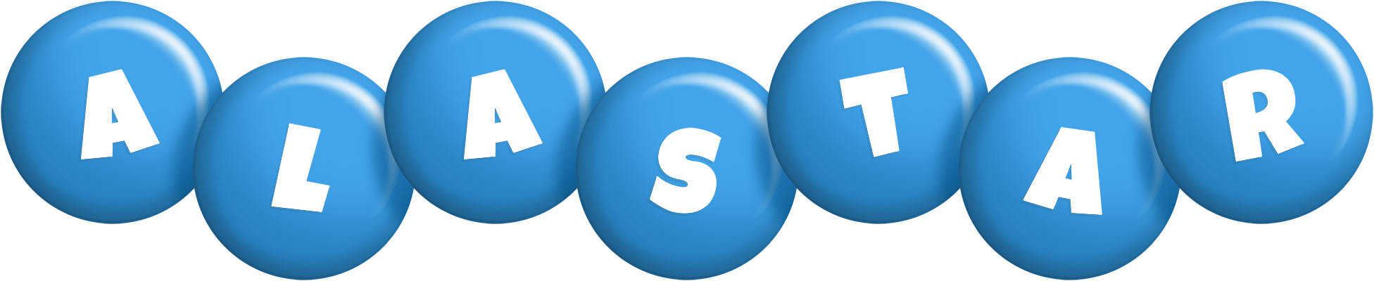 Alastar candy-blue logo