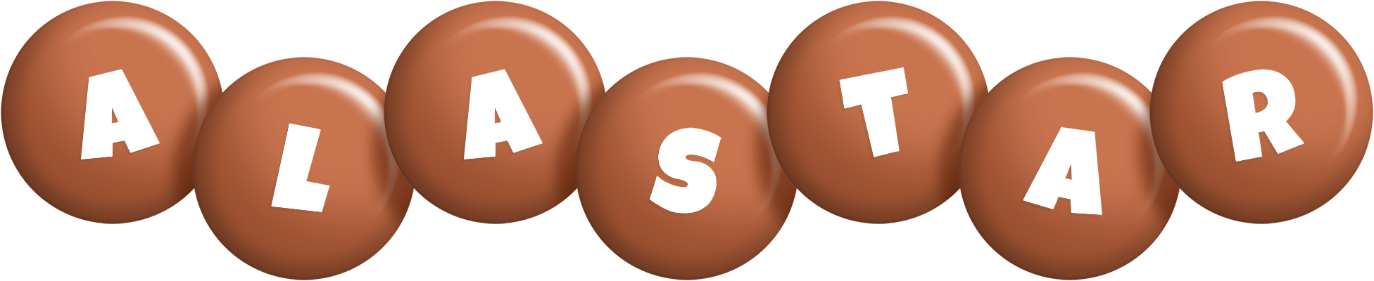 Alastar candy-brown logo