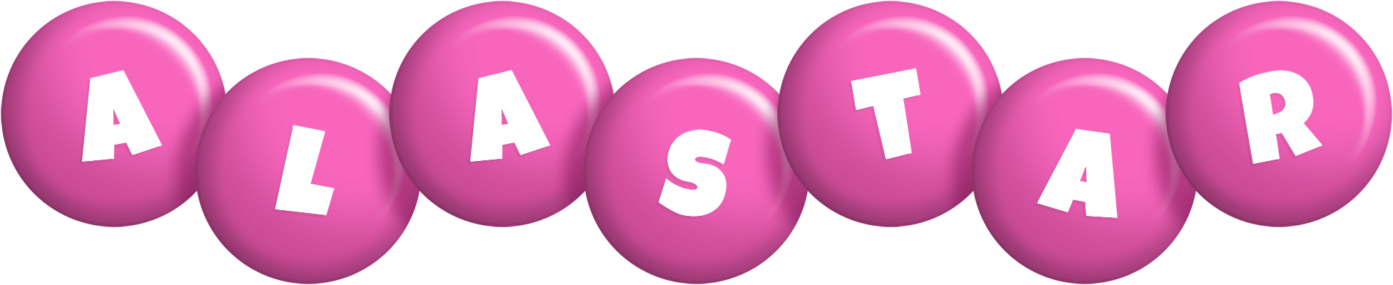 Alastar candy-pink logo