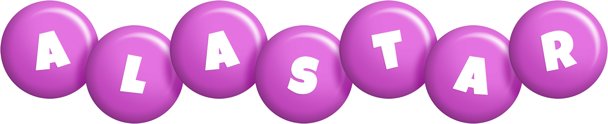 Alastar candy-purple logo