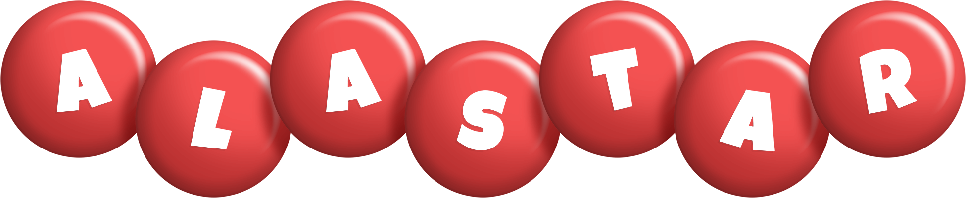 Alastar candy-red logo