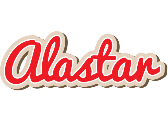Alastar chocolate logo