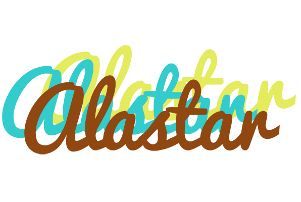 Alastar cupcake logo