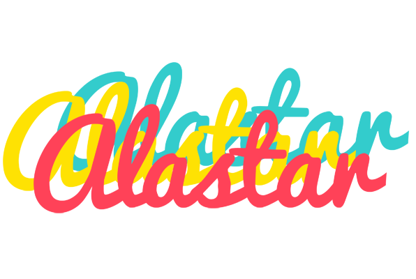 Alastar disco logo