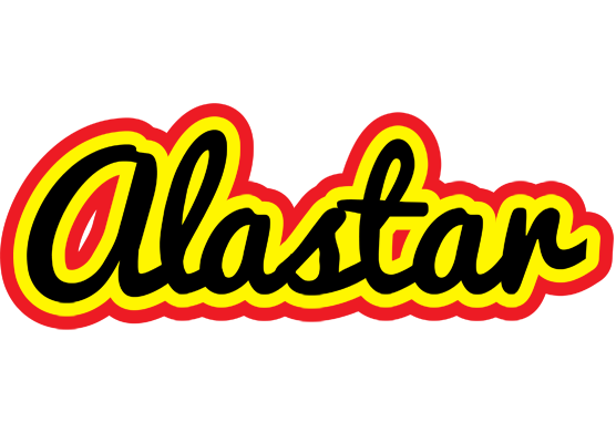 Alastar flaming logo