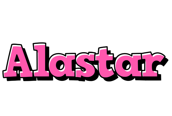 Alastar girlish logo