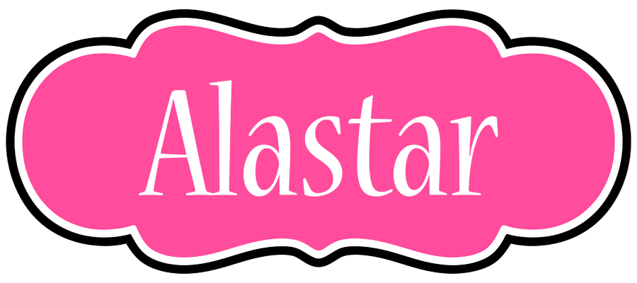 Alastar invitation logo