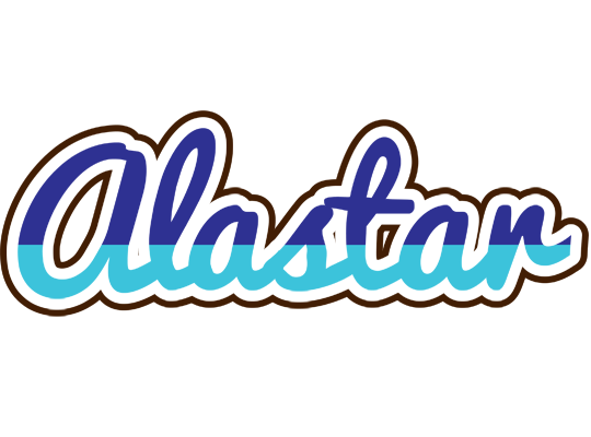 Alastar raining logo