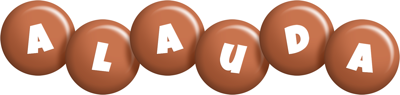 Alauda candy-brown logo