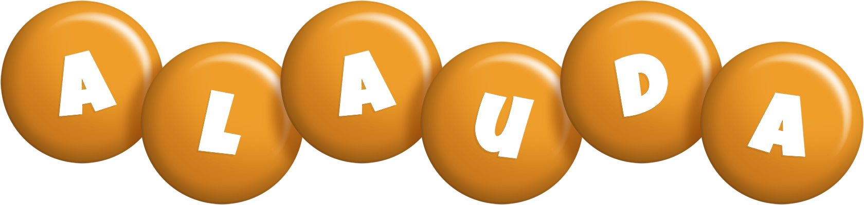 Alauda candy-orange logo