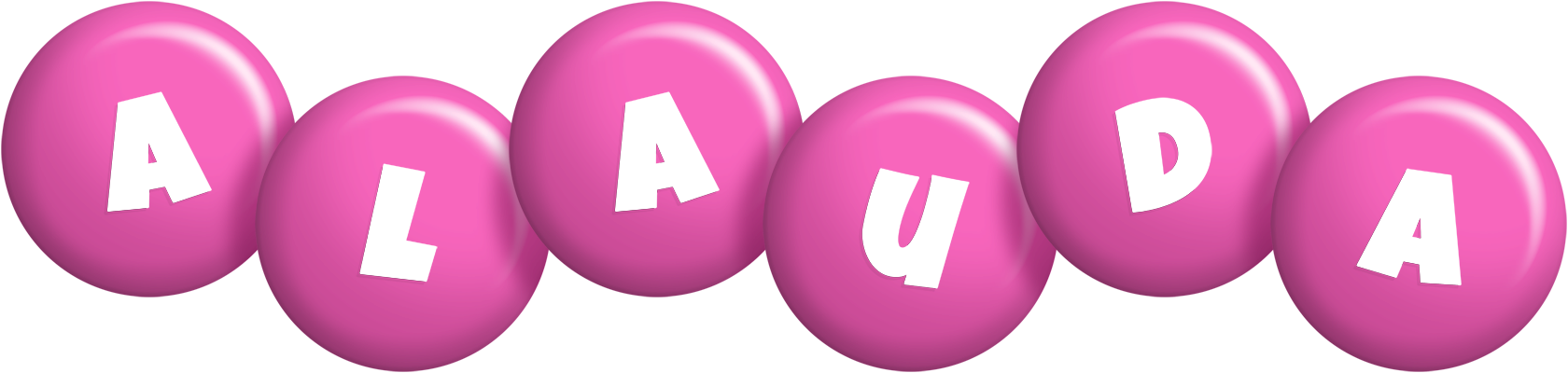 Alauda candy-pink logo