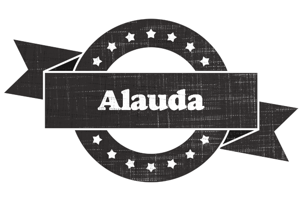 Alauda grunge logo