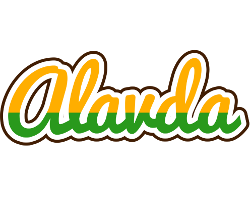 Alavda banana logo