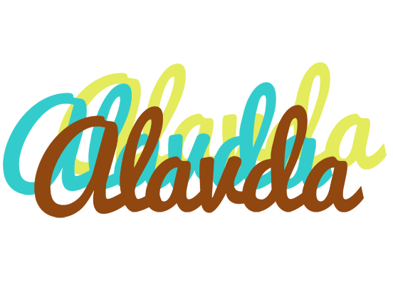 Alavda cupcake logo