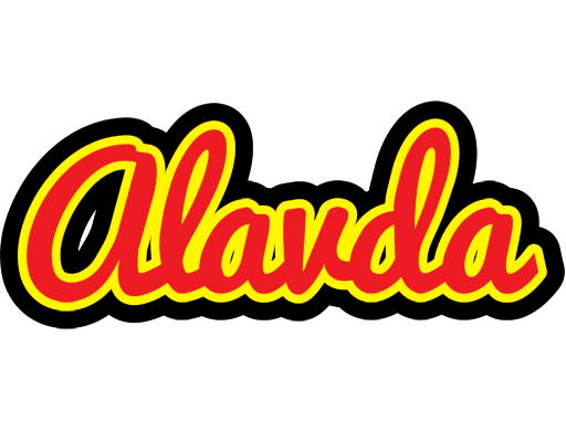 Alavda fireman logo
