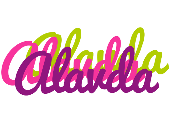 Alavda flowers logo