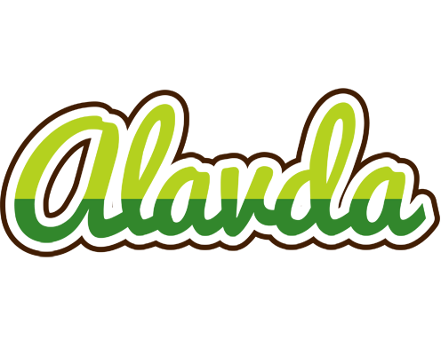 Alavda golfing logo