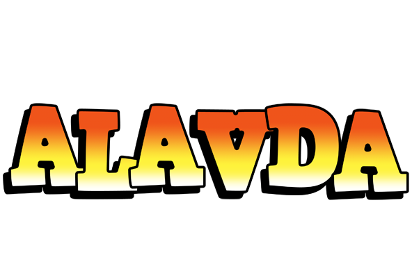 Alavda sunset logo