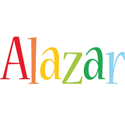 Alazar birthday logo