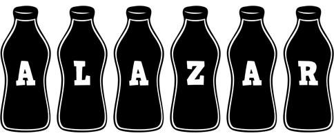 Alazar bottle logo