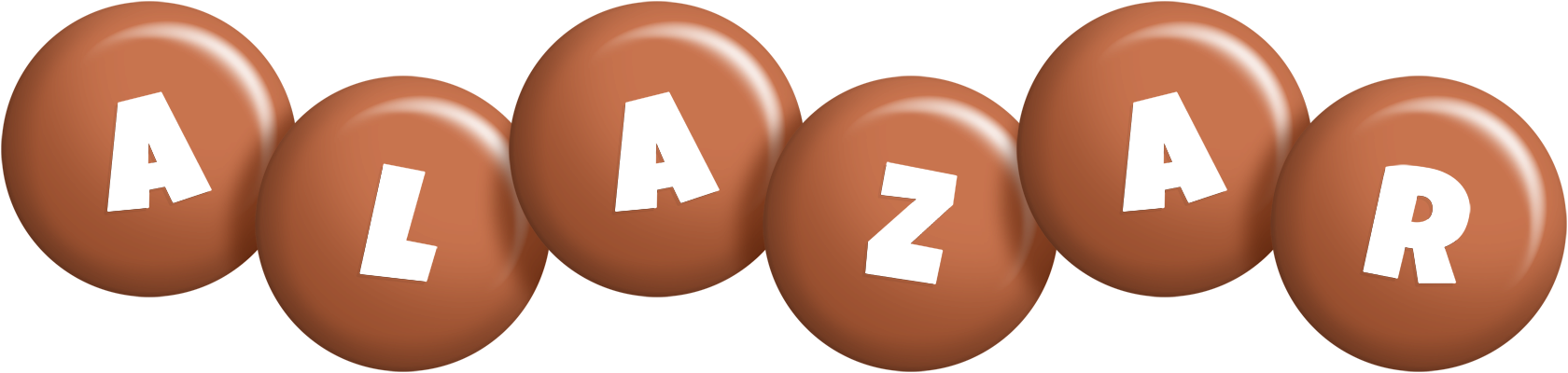 Alazar candy-brown logo