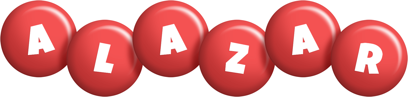 Alazar candy-red logo