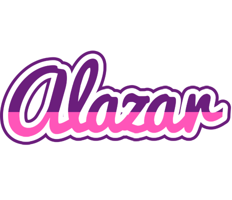 Alazar cheerful logo